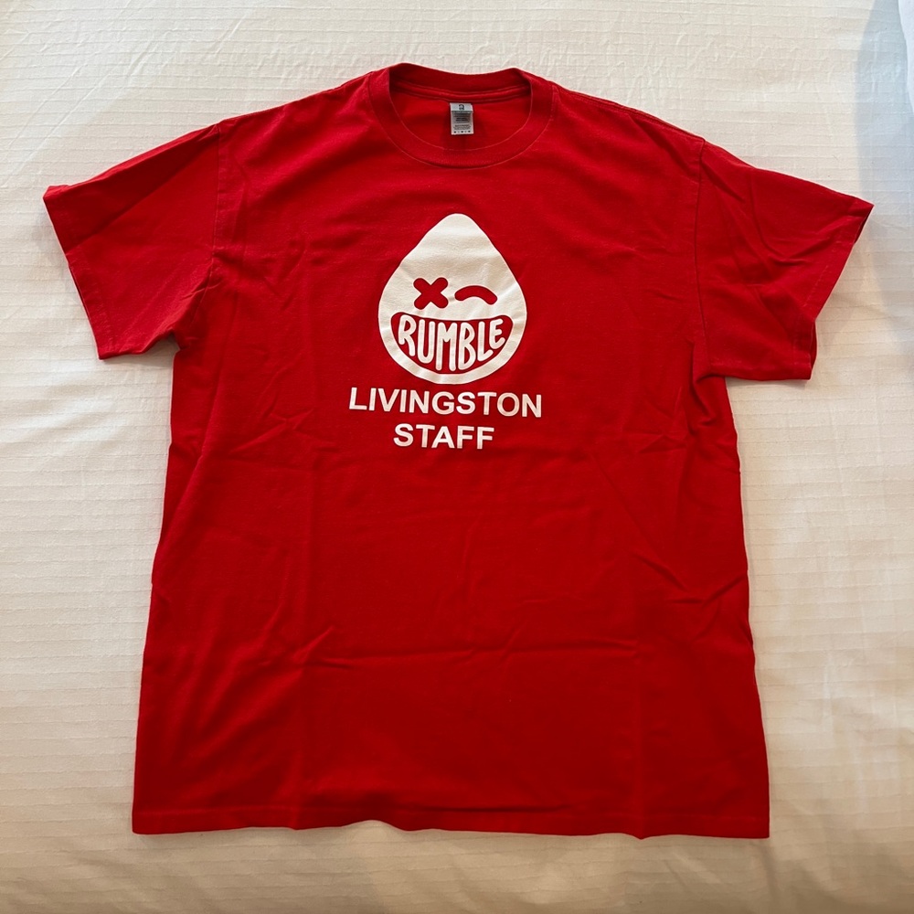 Red Rumble Boxing Livingston Staff Tee